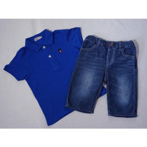 ダブルB double-b ミキハウス miki house 子供服 男の子 110cm 半袖  