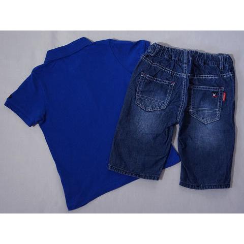 ダブルB double-b ミキハウス miki house 子供服 男の子 110cm 半袖  