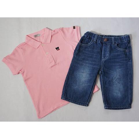 ダブルB double-b ミキハウス miki house 子供服 男の子 110cm 半袖  