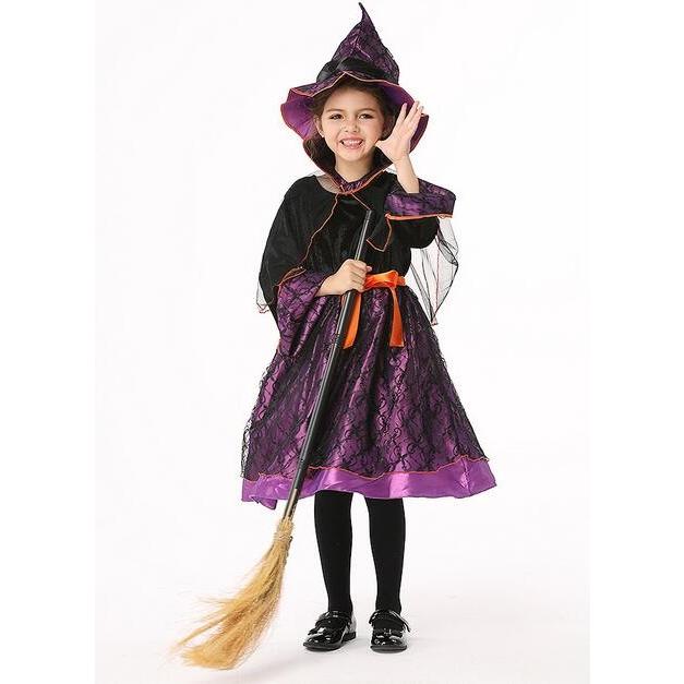 ハロウィン ハロウィーン 魔女 ウィッチ 子供 衣装 女の子
