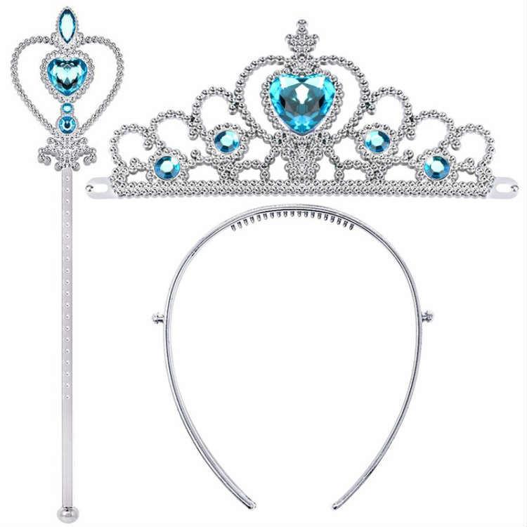 プリンセス ブルー アクセサリー セット ティアラ スティック 手袋