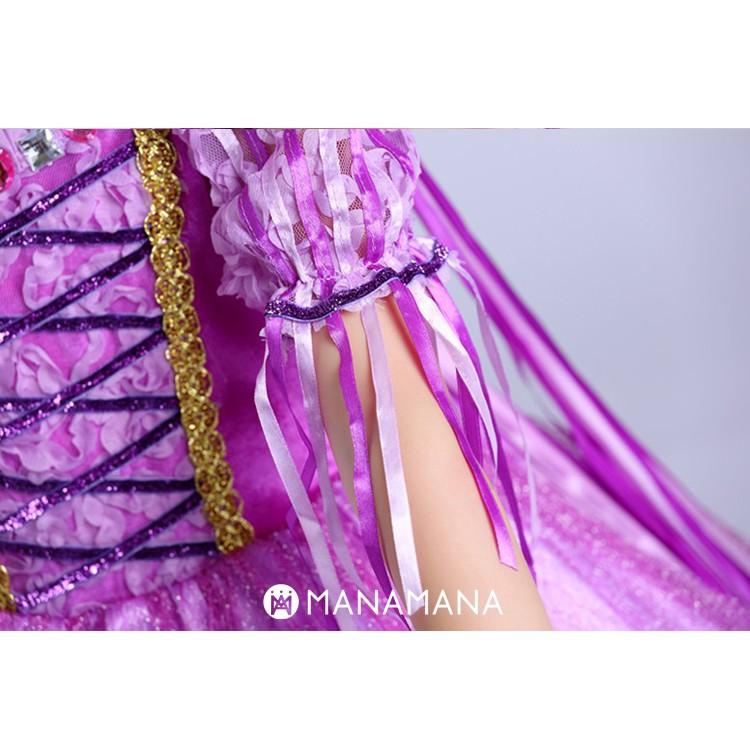 ラプンツェル ドレス 子供 用 キッズ プリンセス ハロウィン コスプレ 女の子 衣装 仮装 コスチューム キッズドレス アーム Set 100 110 1 130 140 Cm Ty 子供服マナマナキッズ ベビー服 通販 Yahoo ショッピング