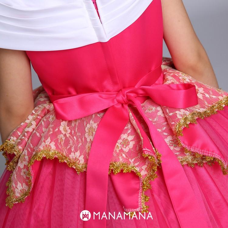 オーロラ姫 ドレス 子供 用 キッズ 衣装 女の子 ハロウィン