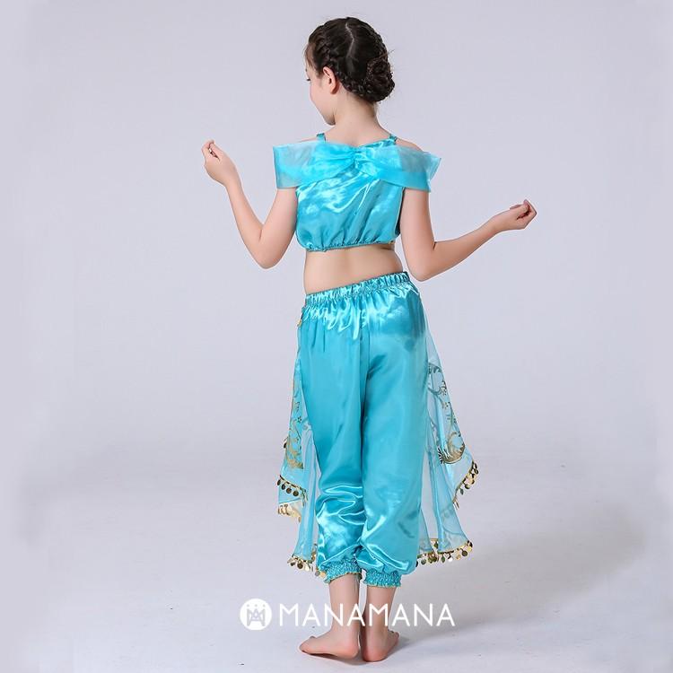 ジャスミン アラジン 衣装 コスプレ キッズ 子供 用 ハロウィン