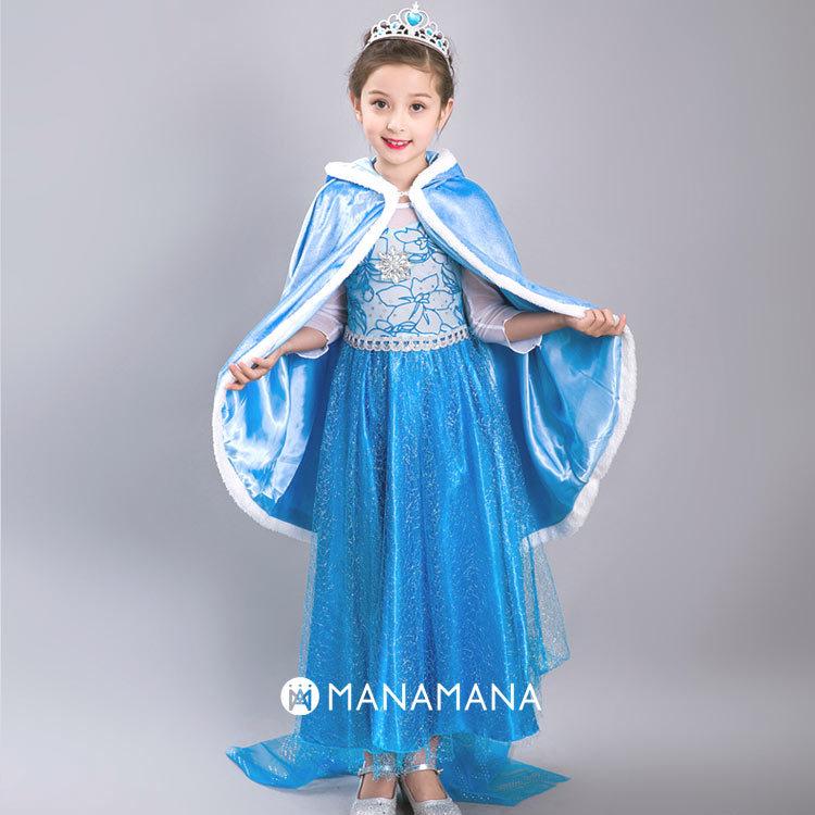 プリンセスケープ ケープ マント エルサ オーロラ姫 シンデレラ キッズ 子供 用 ハロウィン 衣装 女の子 仮装 コスチューム 子供服 子ども 110 1 130 Cm T 子供服マナマナキッズ ベビー服 通販 Yahoo ショッピング