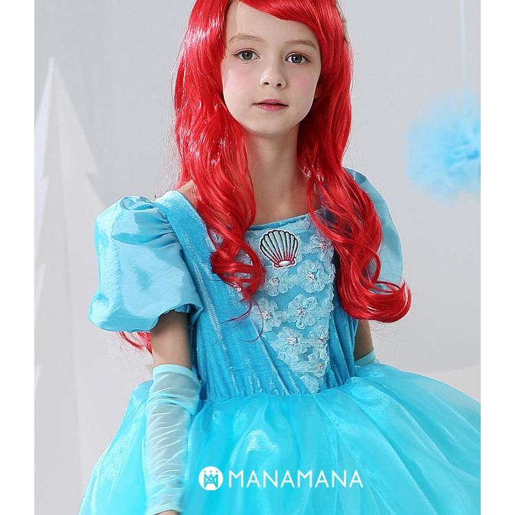 速達メール便送料無料 ディズニー コスチューム 子供 リトルマーメイド アリエル ドレス 衣装 女の子 コスプレ ハロウィン 仮装 高級 上質 本格 大特価アウトレット Descoperamoldova Md