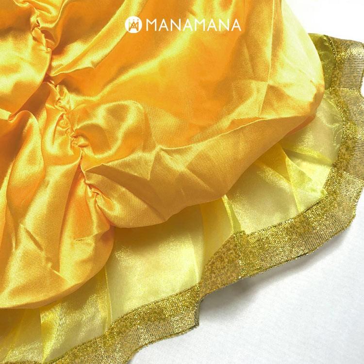 ベル ドレス 子供 用 キッズ 美女と野獣 Belle プリンセス ハロウィン