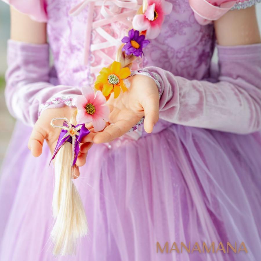 ドレスアップブリム付きカチューシャ ピンク 三つ編み カチューシャ ラプンツェル ドレス 用 キッズ 女の子