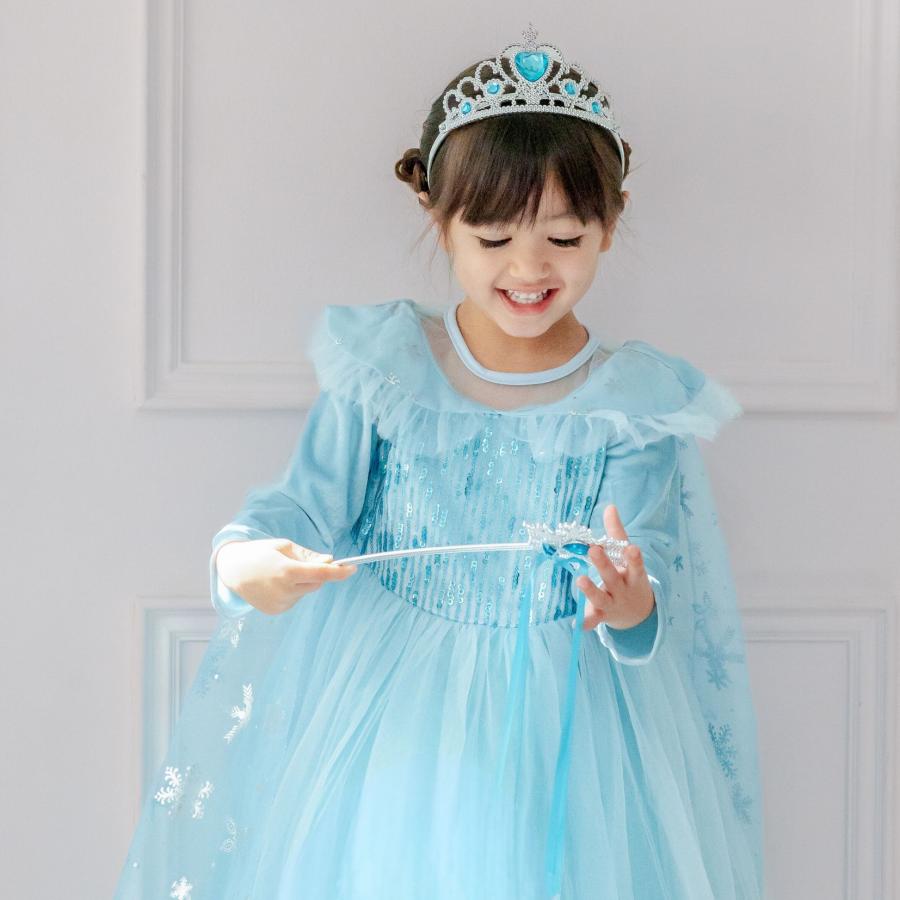 エルサ ドレス キッズ 子供用 長袖 アナと雪の女王 子供 ハロウィン コスプレ 衣装 コスチューム アナ雪  長袖 女の子 誕生日 プレゼント 100 110 120 130 cm |  | 08