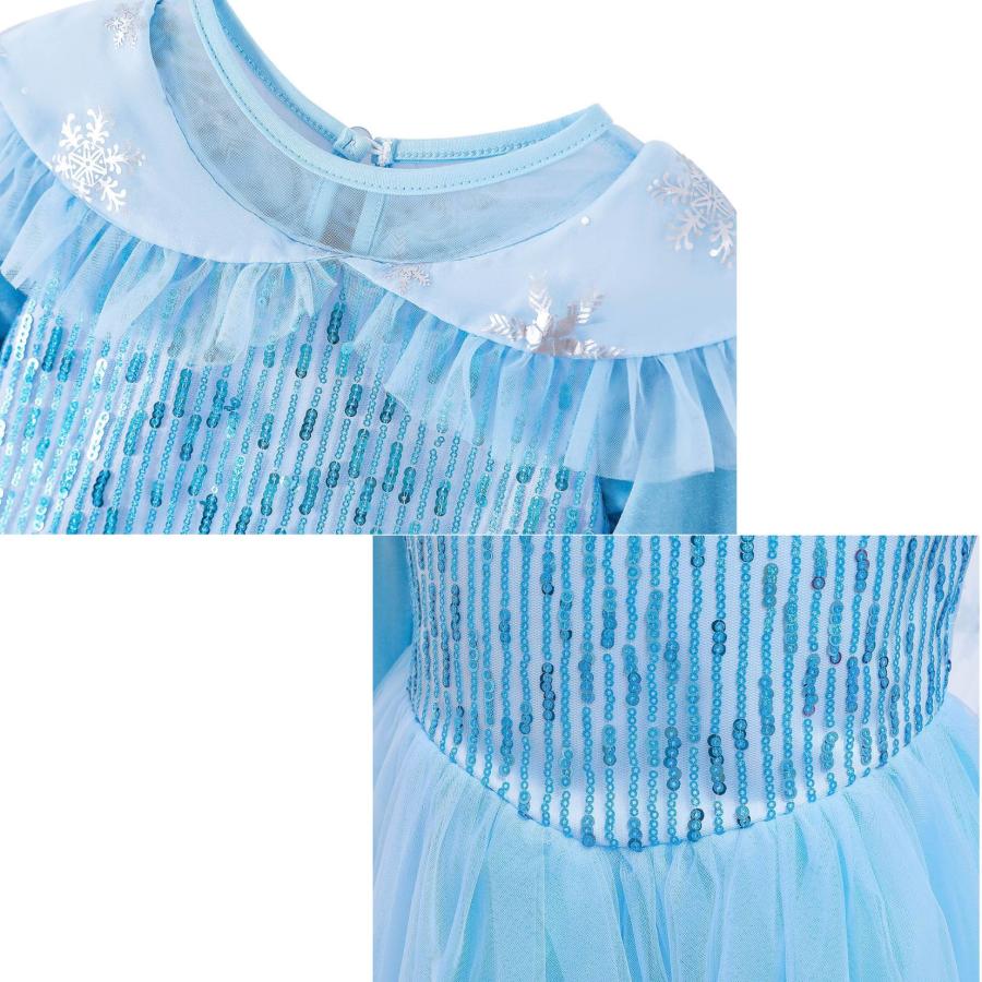 エルサ ドレス キッズ 子供用 長袖 アナと雪の女王 子供 ハロウィン