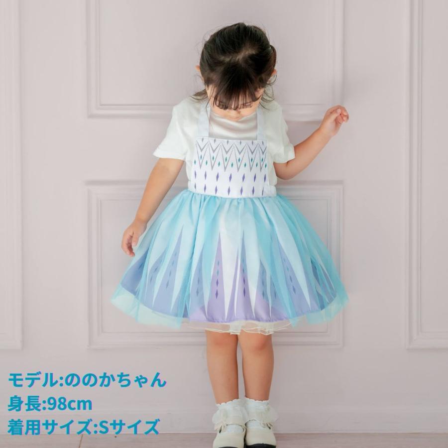 キッズエプロン プリンセスエプロン プリンセス キッズ エプロン ベル