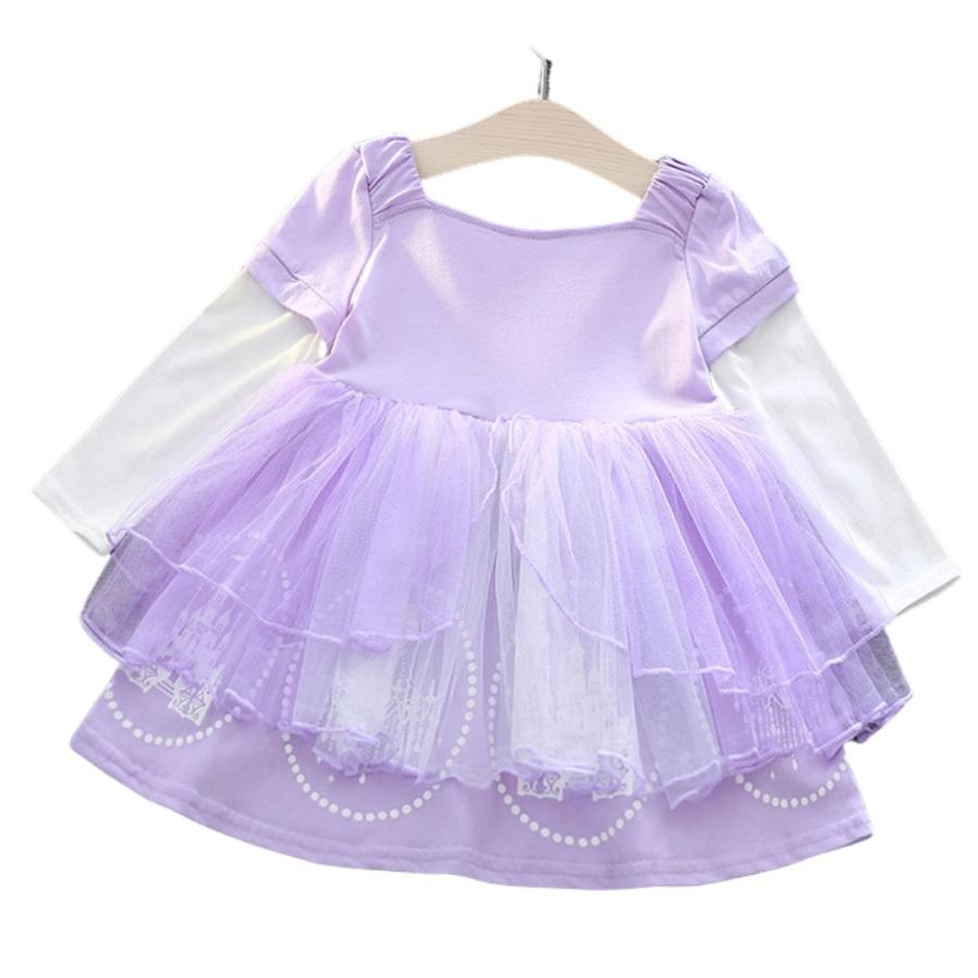 長袖 プリンセスワンピース プリンセス キッズ ワンピース  プリンセスドレス シンデレラ ソフィア アリス 子供 子ども コスチューム ハロウィン 90 100 110 120 |  | 15