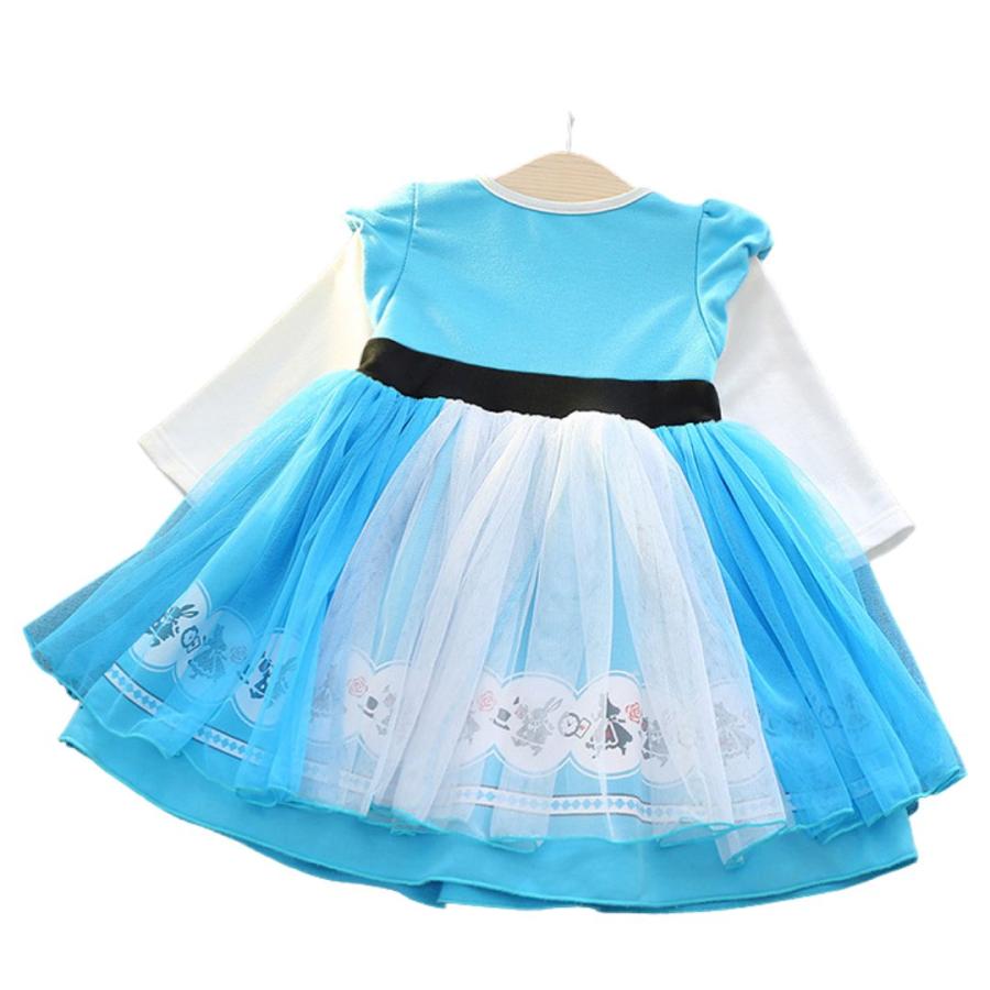 長袖 プリンセスワンピース プリンセス キッズ ワンピース  プリンセスドレス シンデレラ ソフィア アリス 子供 子ども コスチューム ハロウィン 90 100 110 120 |  | 22