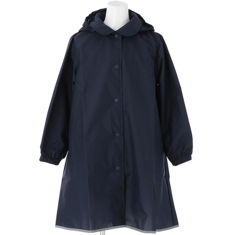 レインコート ドレスタイプ 紺 ネイビー ランドセル対応 150 Cm 受験 面接 通学 通塾 キッズ 学童 小学生 高学年 女の子 女児 子供服 ジュニア 児童 T0001 150 子供服マナマナキッズ ベビー服 通販 Yahoo ショッピング