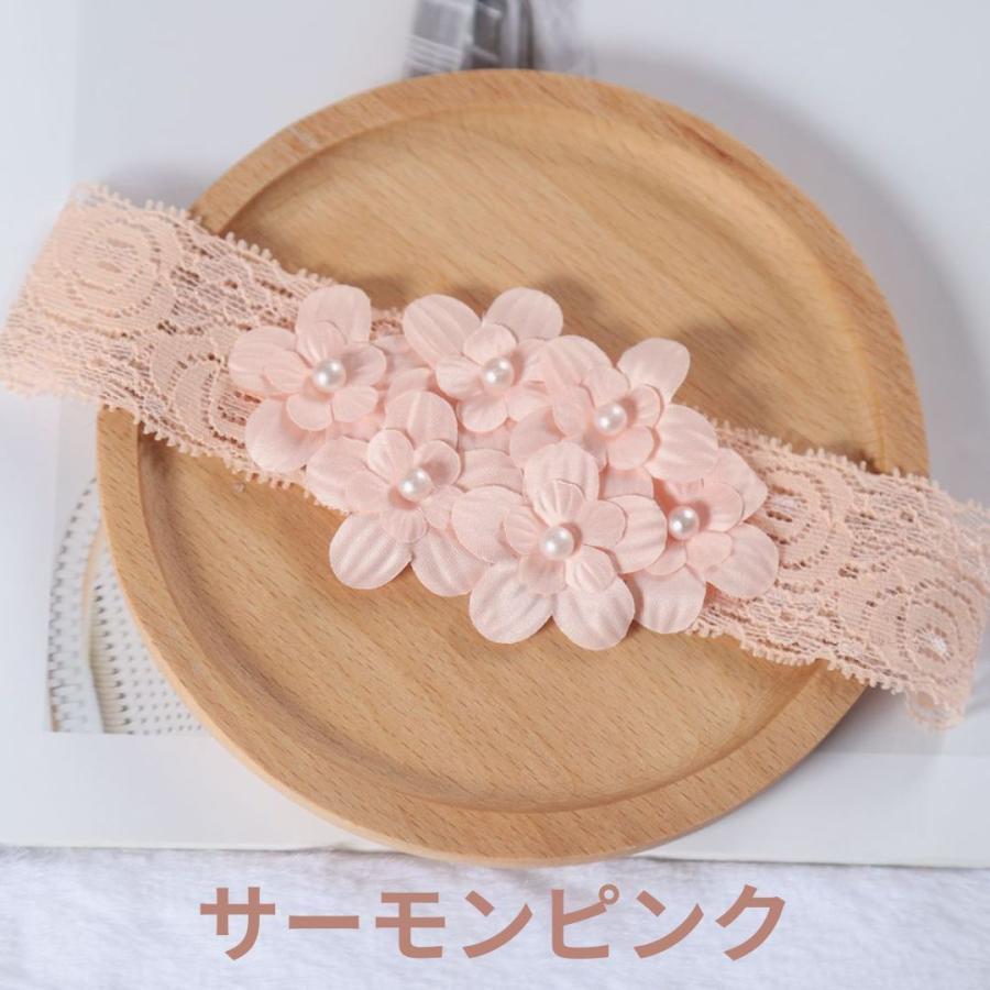 ベビー用 ヘアバンド ヘアーアクセサリー レースゴム ブーケ 花束 ハーフバースデー ヘアーバンド 赤ちゃん 0歳 1歳 2歳 フォーマル 髪飾り 結婚式 撮影会 |  | 06