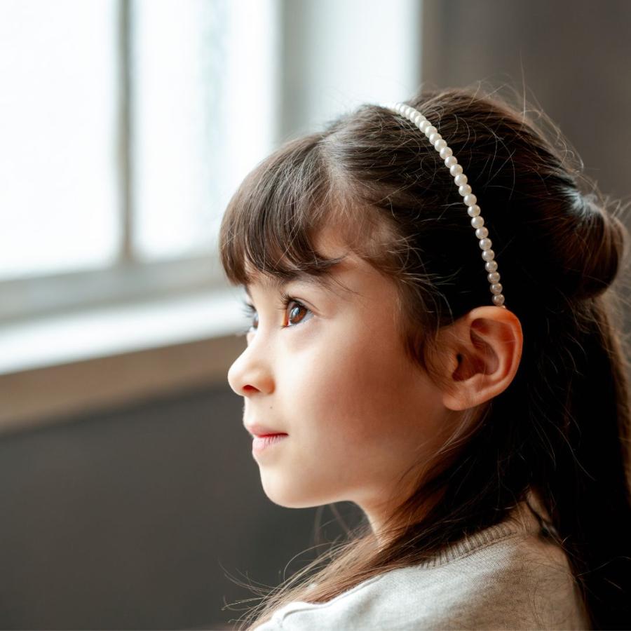 パール ビーズ カチューシャ ヘアーアクセサリー ヘアアクセ ヘアー