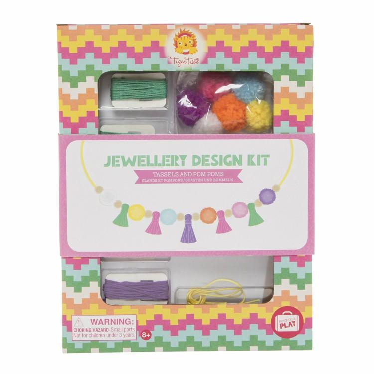 ジュエリーデザイン キット ネックレス ポンポンとタッセル タイガートライブ Tigertribe 女の子 おもちゃ 誕生日 プレゼント 子供 メイキングトイ 女子 T 子供服マナマナキッズ ベビー服 通販 Yahoo ショッピング