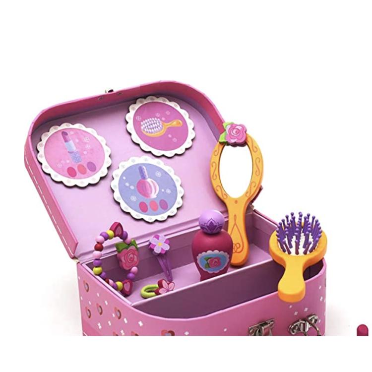 マイヴァニティケース 子供 メイクセット メイクボックス キッズ おもちゃ ジェコ 子供 おままごと お化粧 ごっご 誕生日 プレゼント 4歳