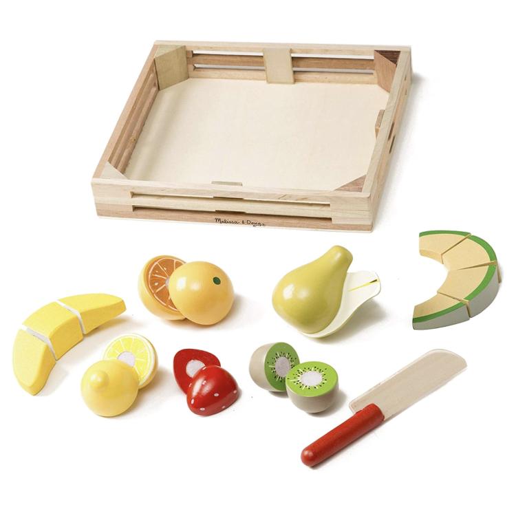 Melissa&Doug メリッサ&ダグ カッティング フルーツセット ままごと