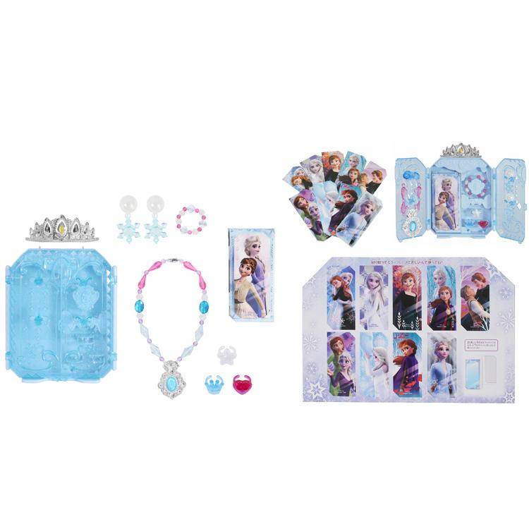 出群 アナと雪の女王 アクセコレクションケース アクセサリー ジュエリー ボックス ケース 女の子 キッズ 子供 おもちゃ 誕生日 プレゼント 子供の日 3歳 4歳 5歳 Cisama Sc Gov Br