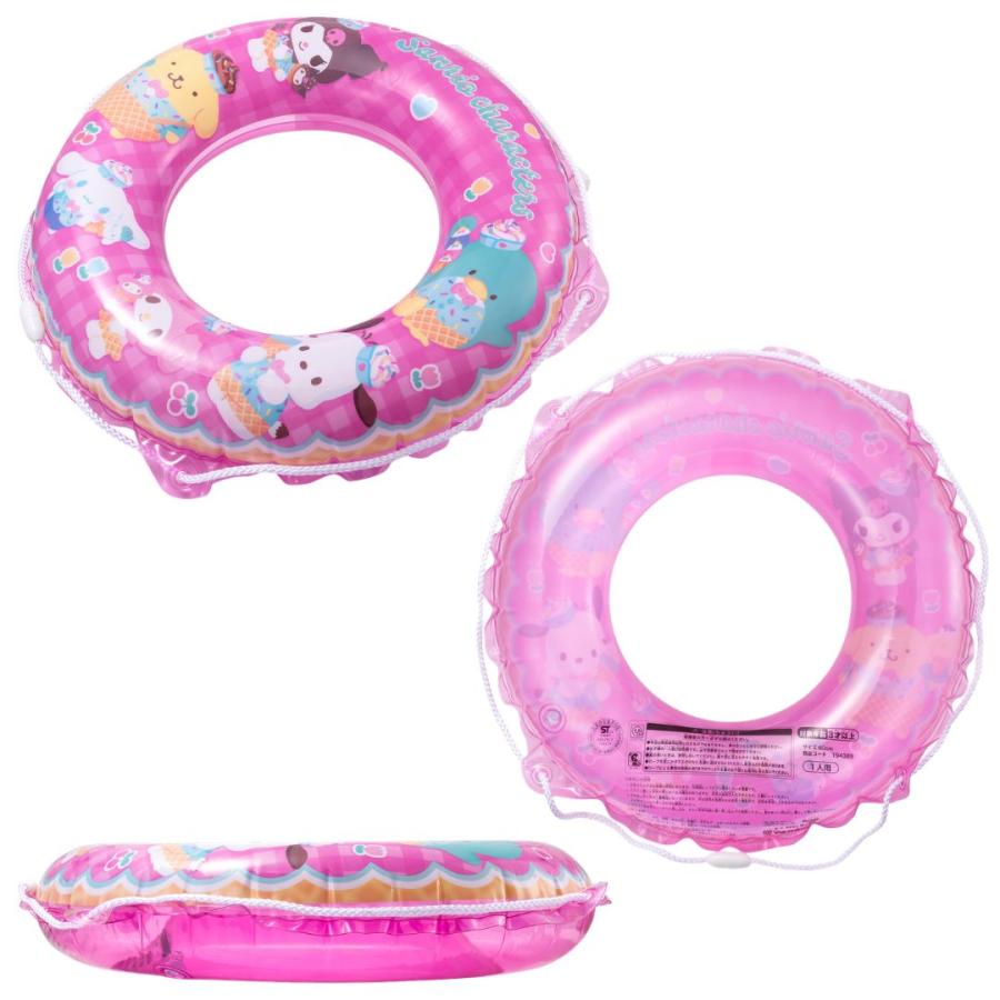 サンリオ キャラクターズ sanrio 60cm うきわ 浮き輪 ビーチフロート
