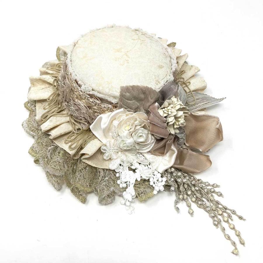 送料無料 春吉 ミニハット ホワイトローズ 値引きする Www Velkeucho Cz