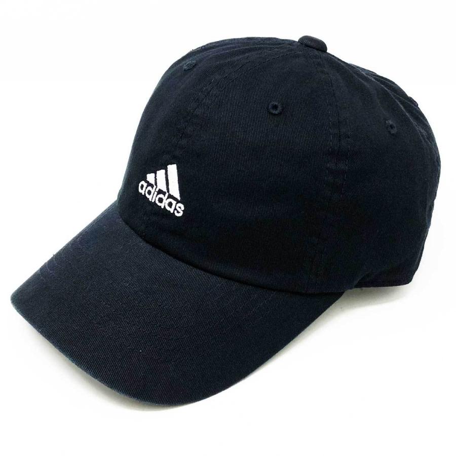 adidas（アディダス）BOS OC TWILL CAP（BLACK×WHITE）ツイルキャップ｜manaboo