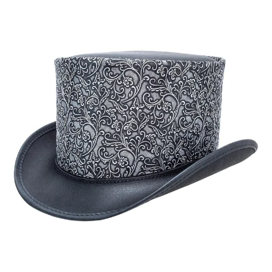 Head'n Home Hats（American Hat Makers）/ Gent レザー トップハット 10220942デザイナーズ