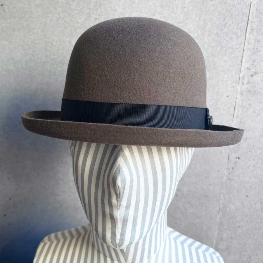 STETSON（ステットソン）FELT DERBY HAT（BROWN）ダービーハット ボーラーハット｜manaboo｜02
