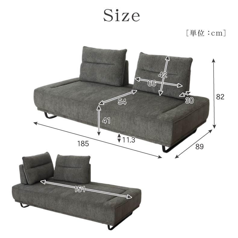 マナベインテリアハーツ ソファー ポケットコイル 3人 3人用 ソファ