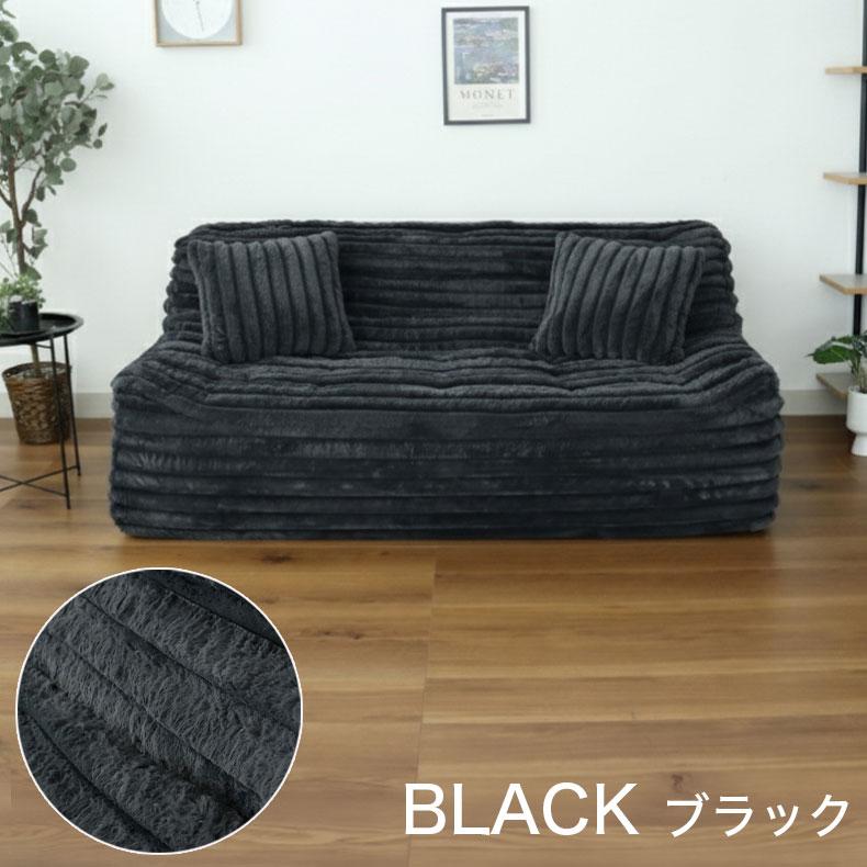 3wayソファ オシャレ コンパクト クッション付 幅165/209/260cm・傷に強いペット対応生地も] 収納付き3人掛け多機能
