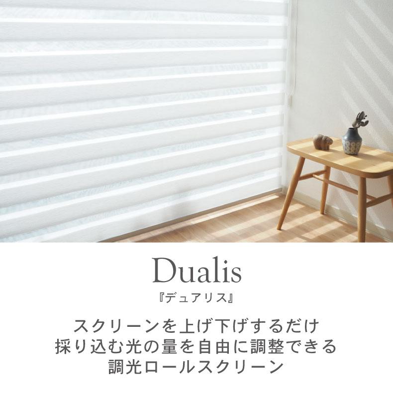 調光ロールスクリーン ロールカーテン ホワイト 訳あり 右側 左側 2枚セット マナベインテリアハーツ ロールスクリーン 調光 既製 既成 ロール