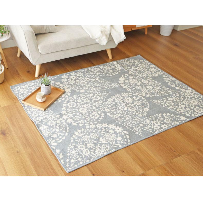 残り1枚 大型 ウズベキスタン ラグマット 希少 リバーシブル