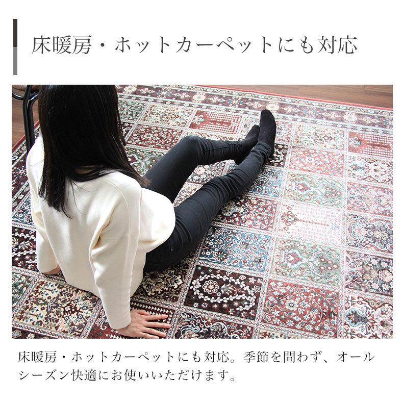 カーペット 韓国 おしゃれ 3畳 かわいい 200x250cm ラグ イザヴェル・アースガル 全2色_12
