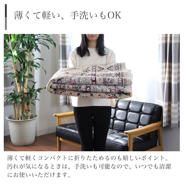 カーペット 韓国 おしゃれ 3畳 かわいい 200x250cm ラグ イザヴェル・アースガル 全2色_13