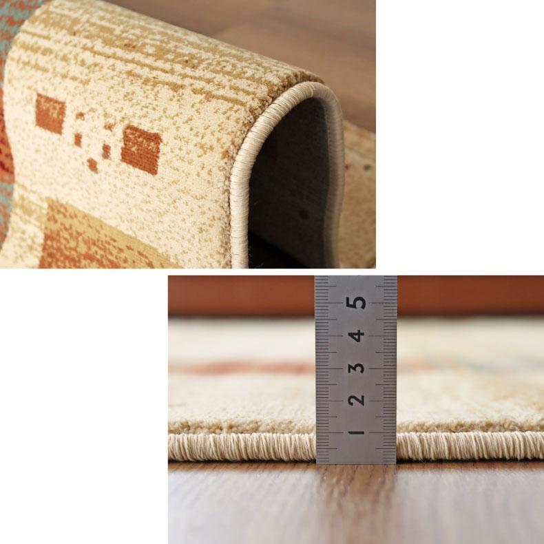 カーペット ラグ 4.5畳 240x240cm 正方形 高級 ウィルトン織