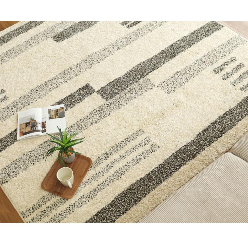 ラグ シャギーラグ 洗える 日本製 3畳 190x240cm 抗菌防臭 おしゃれ