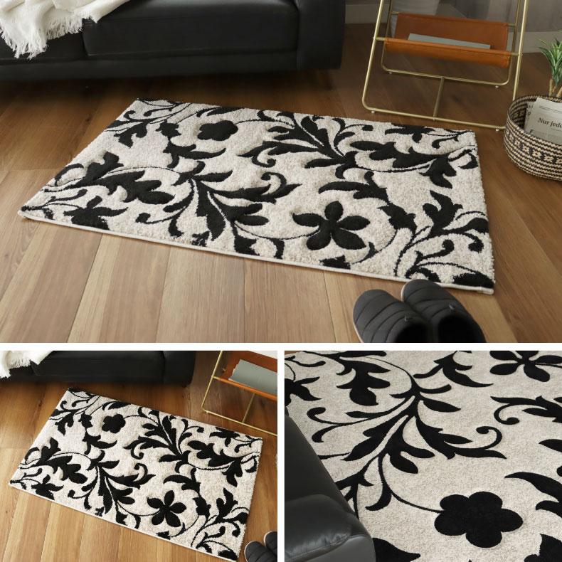 トルコ製 ラグマット 玄関マット 玄関マット 70x120cm 長方形 高級 ウィルトン織 ラグマット トルコ産