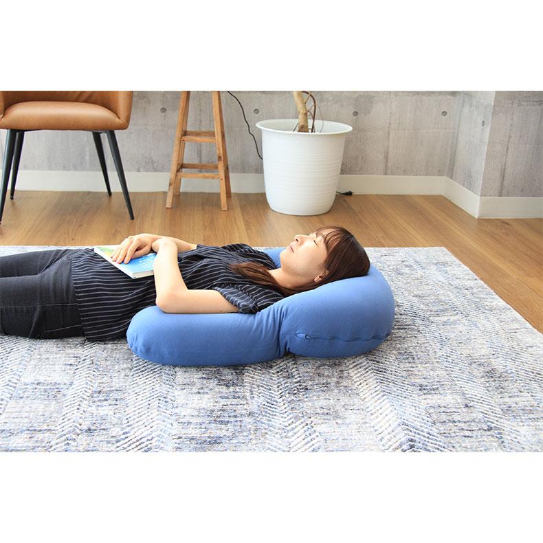 マナベインテリアハーツ U字 育休 妊婦 ビーズソファ ビーズソファー U