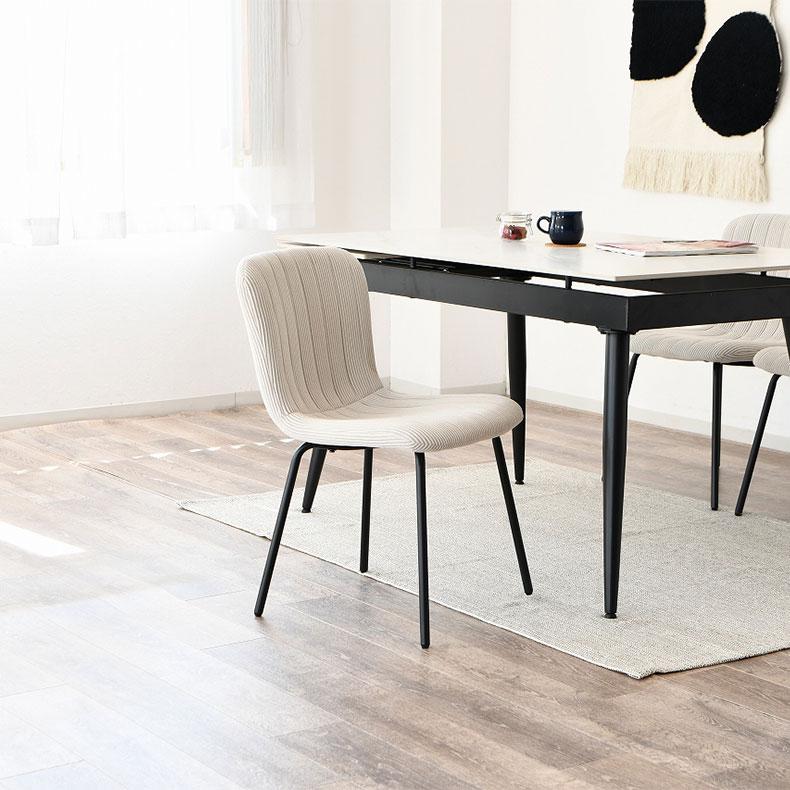 ダイニングチェア チェア チェアー イス 2脚セット カザール : マナベ