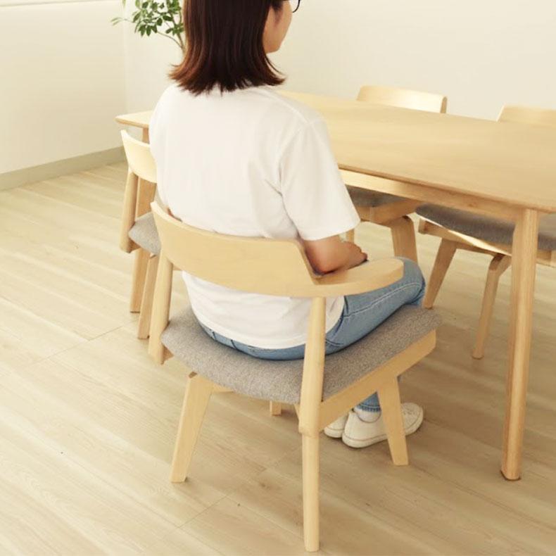 マナベインテリアハーツ ダイニングチェア チェア チェアー イス 回転