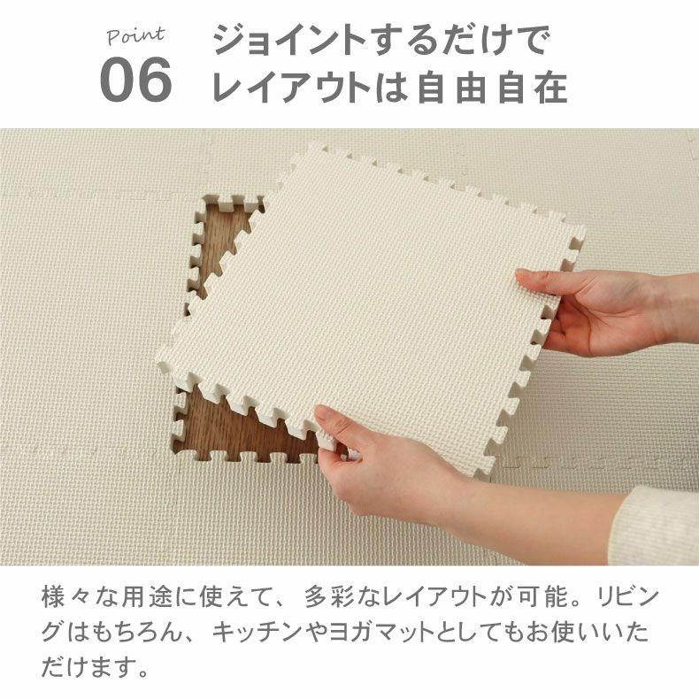 マナベインテリアハーツ 2畳 厚手 20mm ジョイント マット 極厚2cm 36