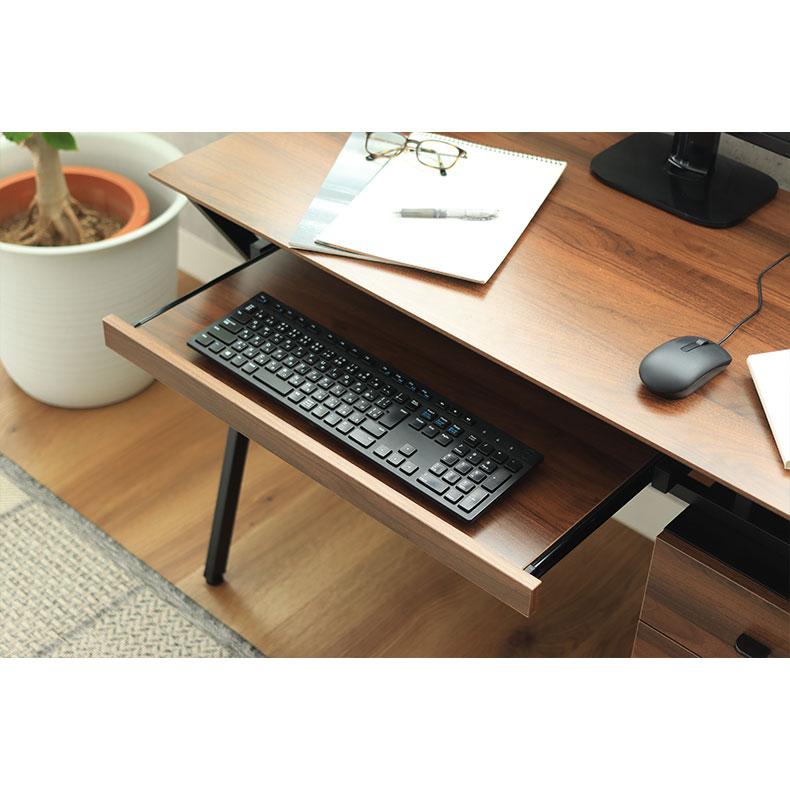 マナベインテリアハーツ デスク パソコンデスク PCデスク 120cm 机