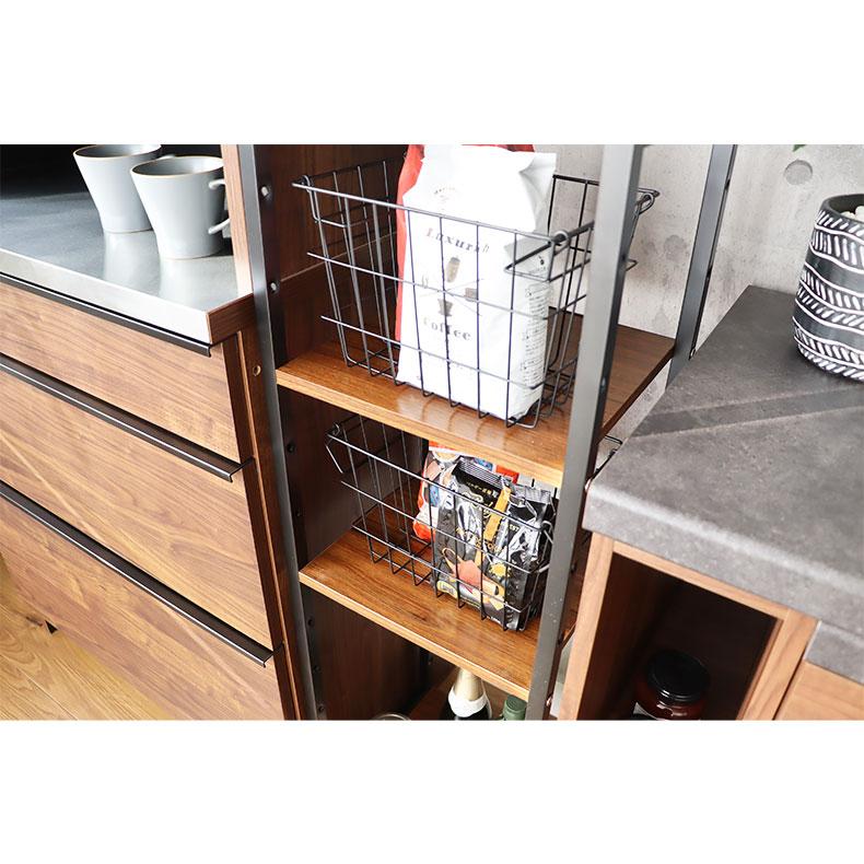 マナベインテリアハーツ すきまラック 隙間収納 シェルフ ラック 収納