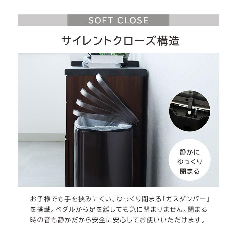 マナベインテリアハーツ ごみ箱 50リットル ダストボックス 45l