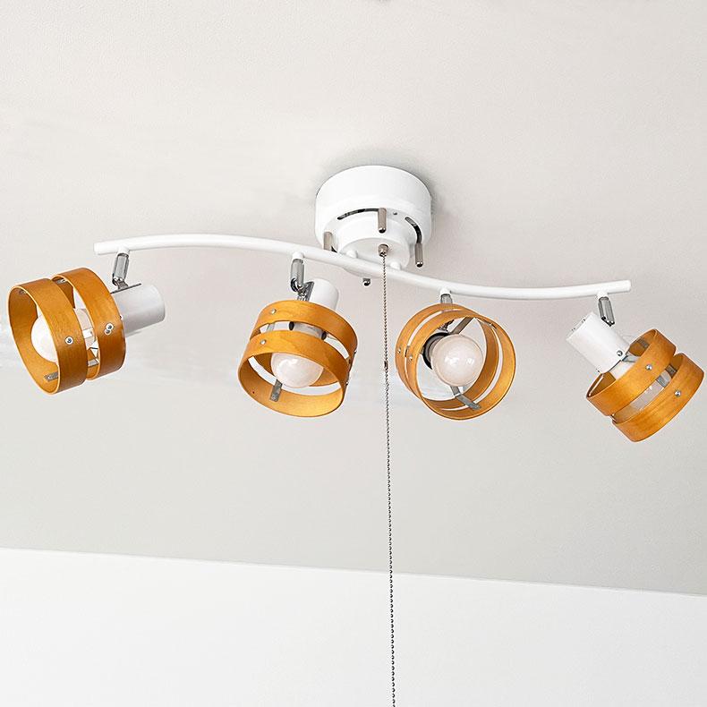 マナベインテリアハーツ 照明 ライト 灯り 電気 LED ペンダント 4灯 