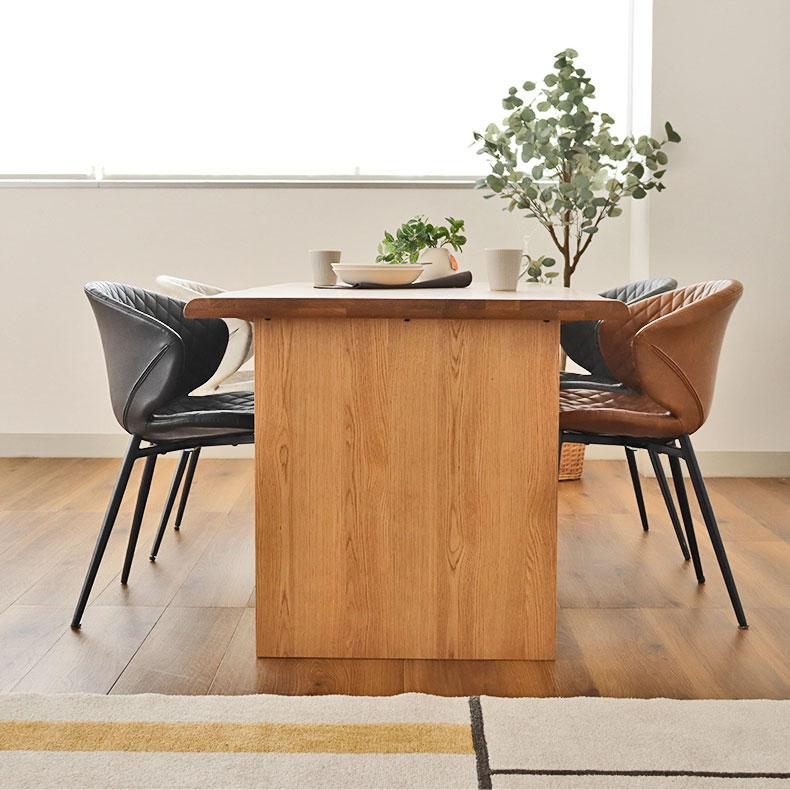 マナベインテリアハーツ 無垢材 テーブル 4人掛け 4人 160cm 幅160