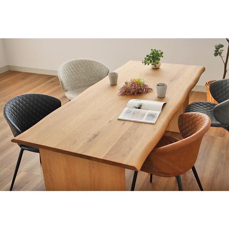 マナベインテリアハーツ 無垢材 テーブル 4人掛け 4人 190cm 幅190