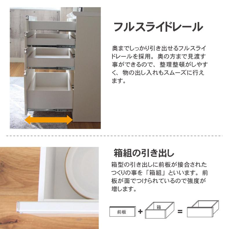 マナベインテリアハーツ 食器棚 食器入れ レンジ台 レンジボード