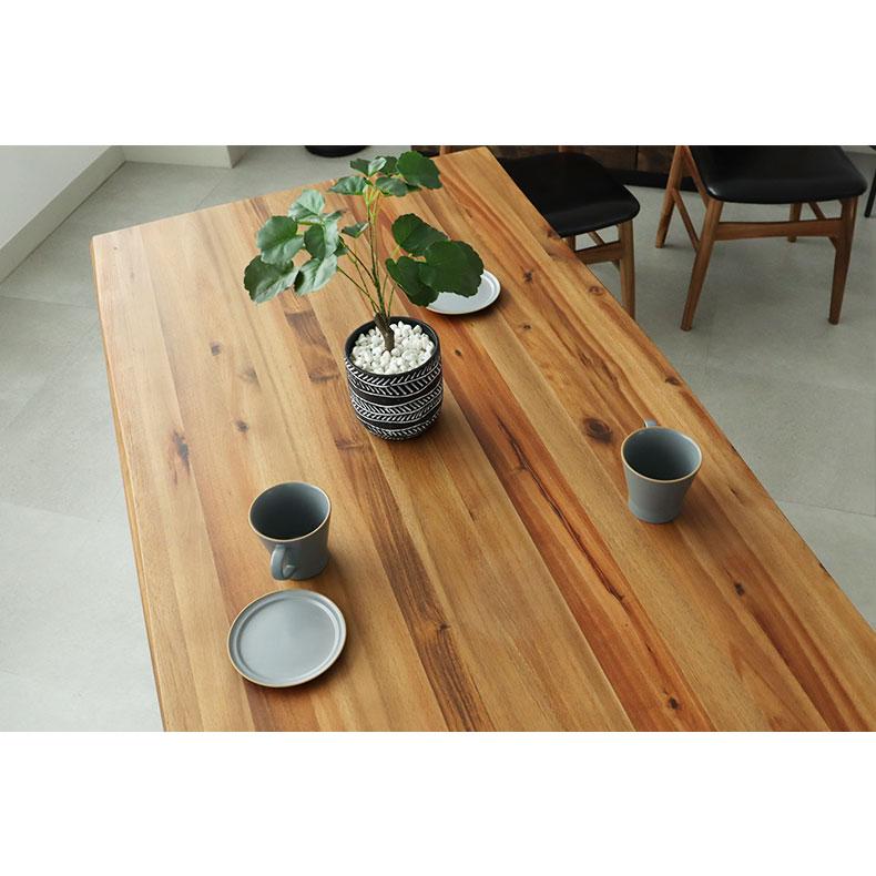 テーブル ダイニング ダイニングテーブル 幅140cm カリブ : マナベ